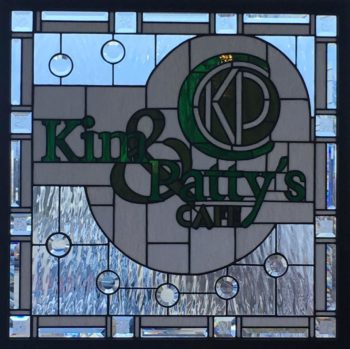 Kim & Patty's Cafe sign